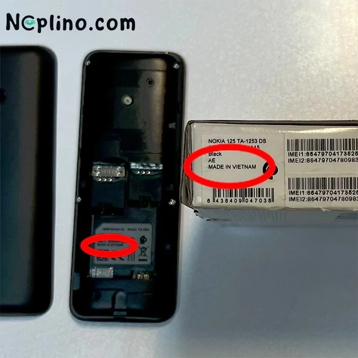 گوشی نوکیا 125 | حافظه 4 مگابایت ا Nokia 125 4 MB ( بدون گارانتی )