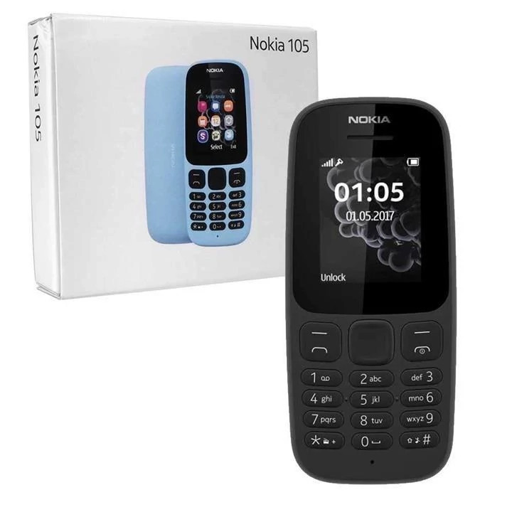 گوشی نوکیا 2017 105 | حافظه 4 مگابایت ا Nokia 105 2017 4 MB (بدون گارانتی)