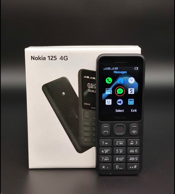 گوشی نوکیا 125 | حافظه 4 مگابایت ا Nokia 125 4 MB ( بدون گارانتی )