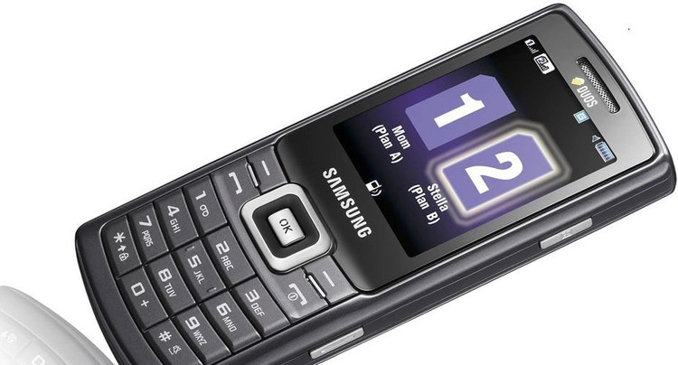 گوشی سامسونگ C5212 | حافظه 64 مگابایت Samsung C5212 64 MB (18 ماه گارانتی شرکتی)
