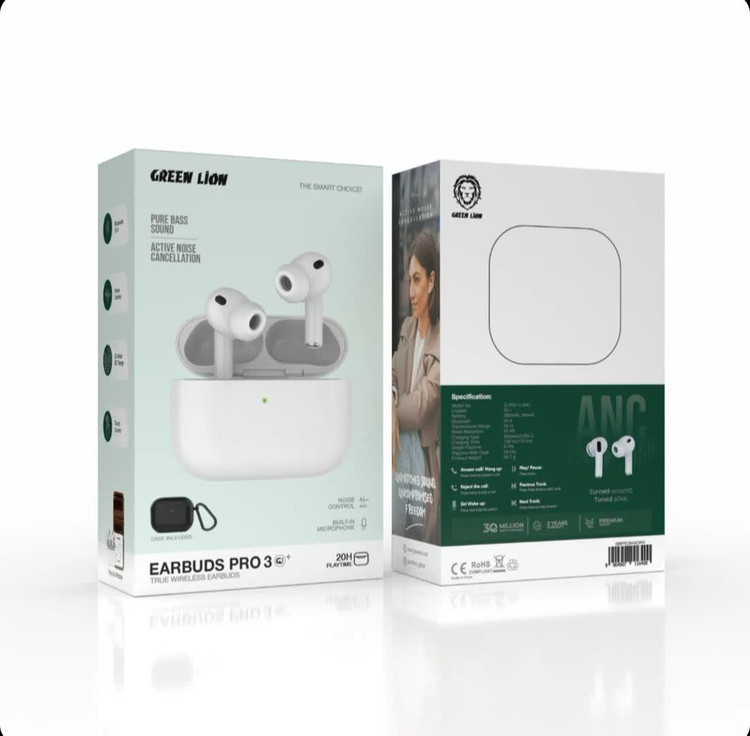 GREEN EARBUDS PRO3 G1+ANC ایرباد